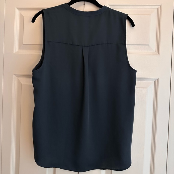 H&M - Dark Teal Sleeveless Blouse - Picture 3 of 3